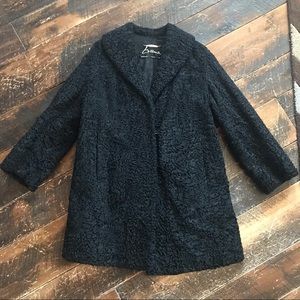 Vintage Persian Lamb A Line Coat | women’s Large